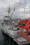 Ugunsdzēsības kuģis pārdod