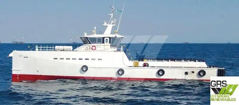 Vēja parku apkalpošanas kuģis pārdod