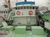 Garā līnija zvejas kuģis pārdod
