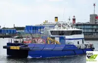Vēja parku apkalpošanas kuģis pārdod