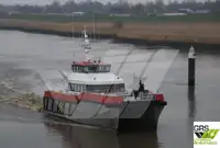 Vēja parku apkalpošanas kuģis pārdod