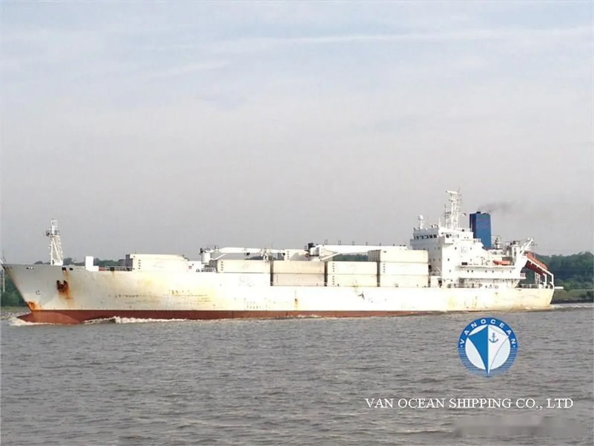 Reefer kuģis pārdod