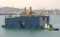 Peldošā doka pārdod