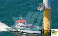 Vēja parku apkalpošanas kuģis pārdod