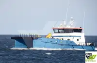 Vēja parku apkalpošanas kuģis pārdod