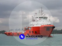 Platformas apgādes kuģis (PSV) pārdod