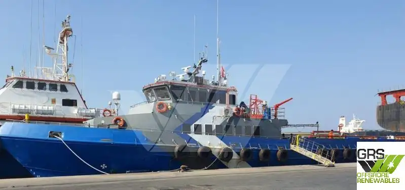 Vēja parku apkalpošanas kuģis pārdod