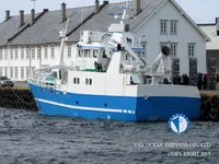Purvotāju zvejas kuģis pārdod