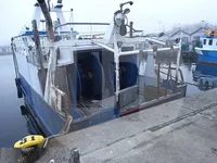 Dzīvu zivju pārvadājumu kuģis pārdod