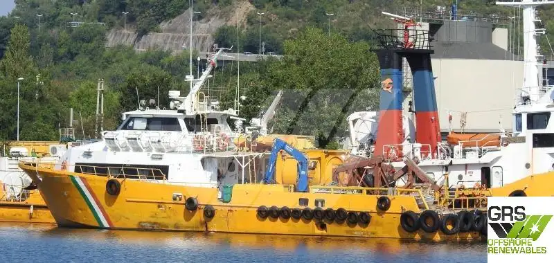 Vēja parku apkalpošanas kuģis pārdod