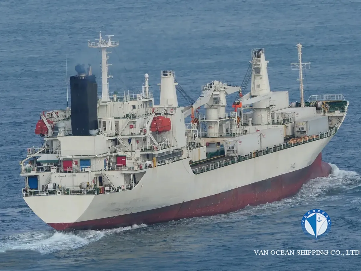 Reefer kuģis pārdod