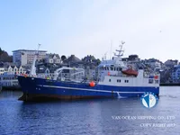 Purvotāju zvejas kuģis pārdod