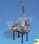 Jack-up drilling rig pārdošanā