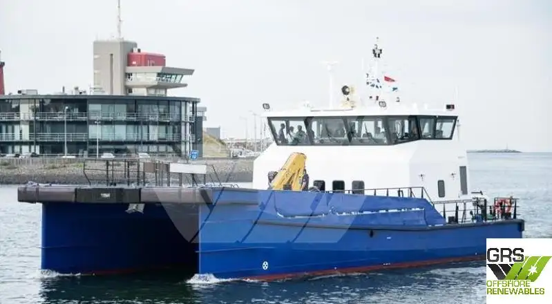 Vēja parku apkalpošanas kuģis pārdod