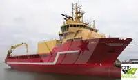 Platformas apgādes kuģis (PSV) pārdod