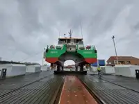Vēja parku apkalpošanas kuģis pārdod