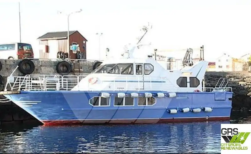 Vēja parku apkalpošanas kuģis pārdod