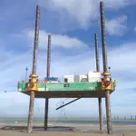 Jack-up drilling rig pārdošanā