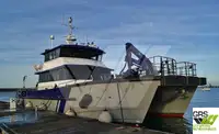 Vēja parku apkalpošanas kuģis pārdod