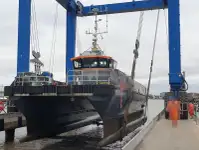 Vēja parku apkalpošanas kuģis pārdod