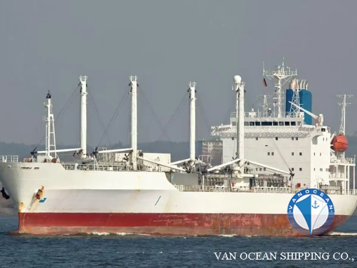 Reefer kuģis pārdod