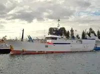 Garā līnija zvejas kuģis pārdod
