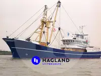 Staru trallera zvejas kuģis pārdod