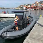Cietā piepūšamā laiva pārdod