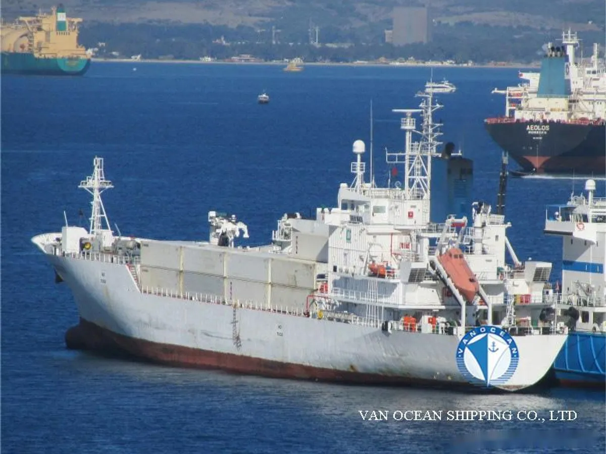 Reefer kuģis pārdod